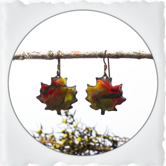 Maple Leaf Earrings