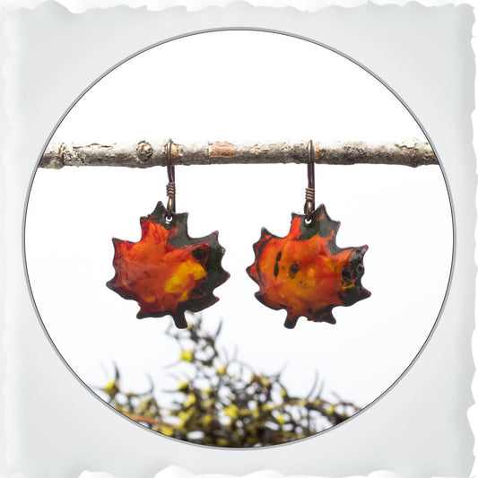 Maple Leaf Earrings