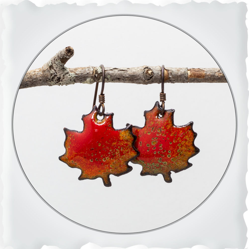 Maple Leaf Earrings