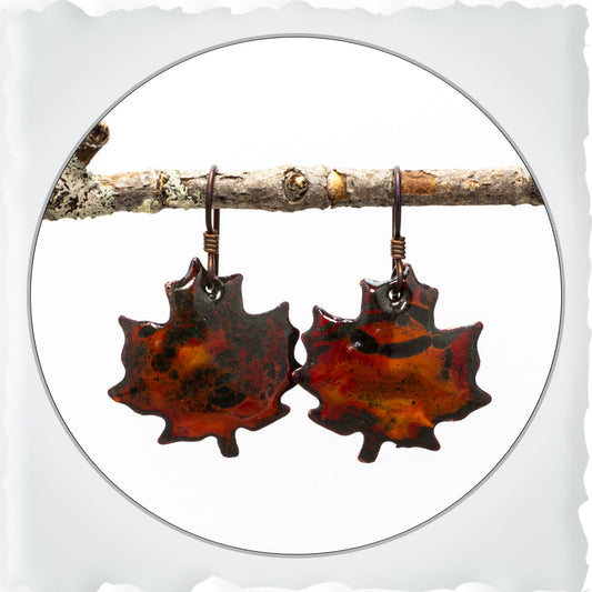 Maple Leaf Earrings