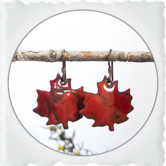 Maple Leaf Earrings