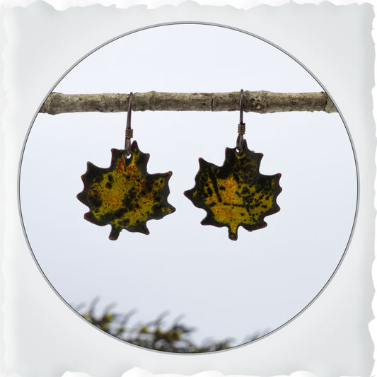 Maple Leaf Earrings