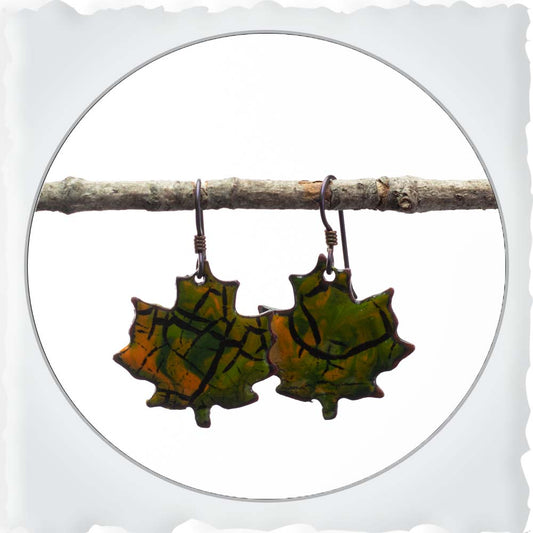 Maple Leaf Earrings