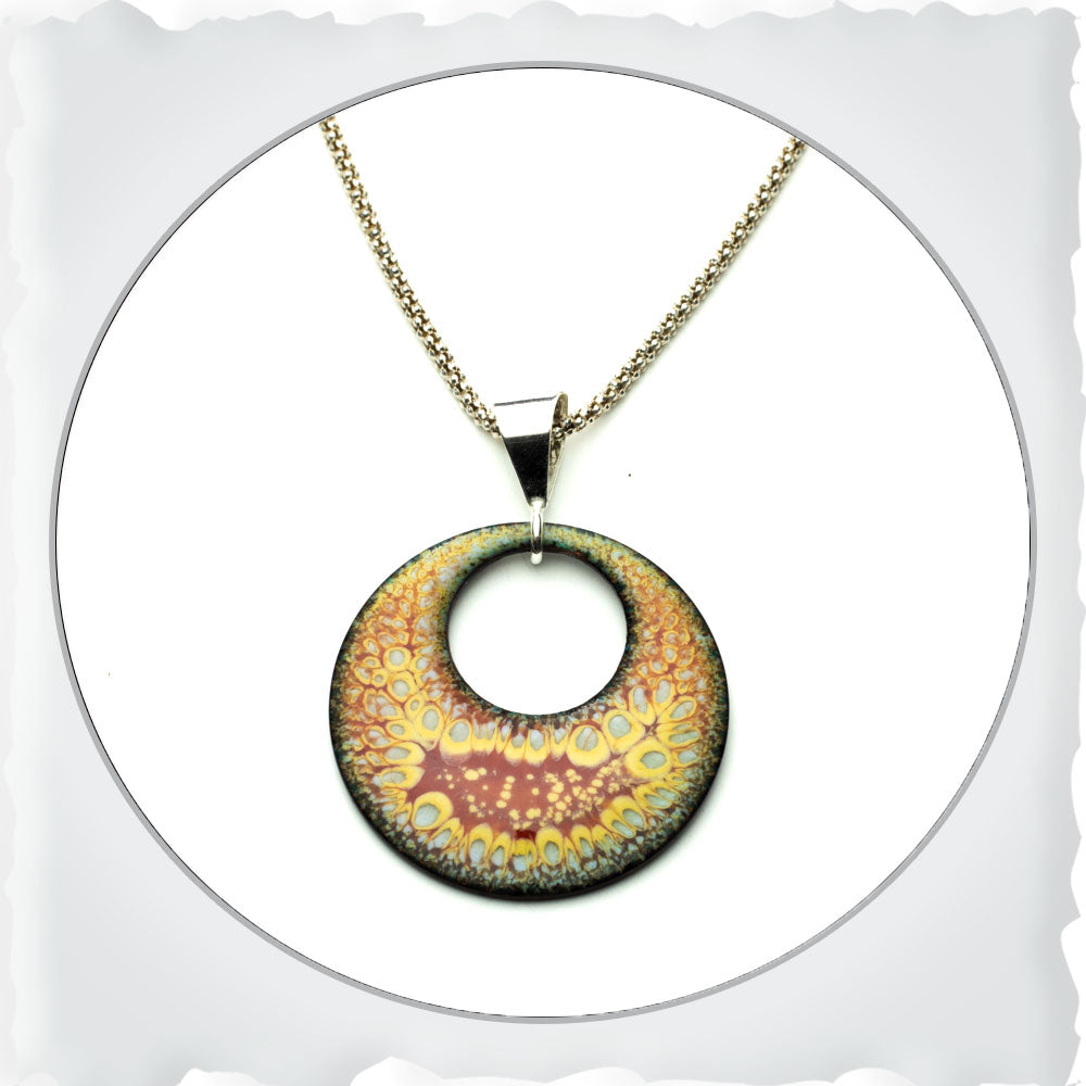 Enamel Pendant