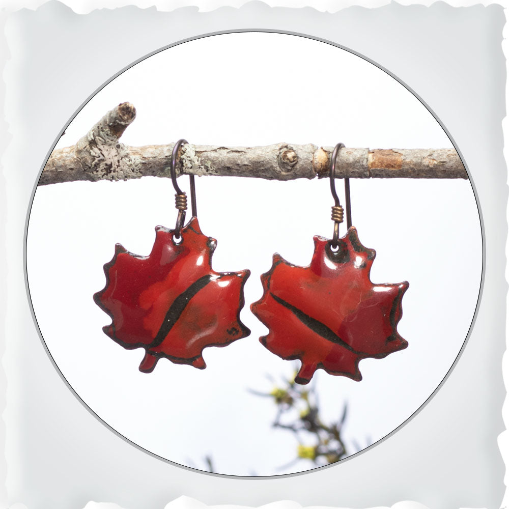 Maple Leaf Earrings