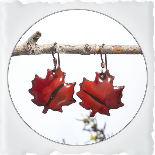 Maple Leaf Earrings