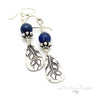 silver & lapis earrings