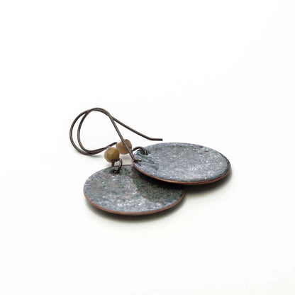 White Poppy Earrings Backs