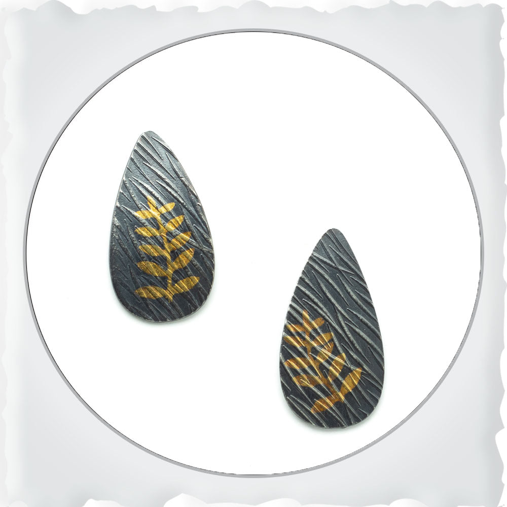 Fern Post Keum Boo Earrings