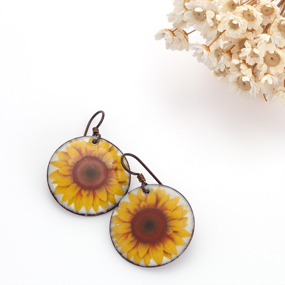 Sunflower Earrings