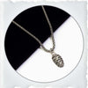 Silver Pine Cone Necklace