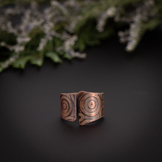 Copper Boho Ring