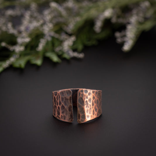 Copper Boho Ring