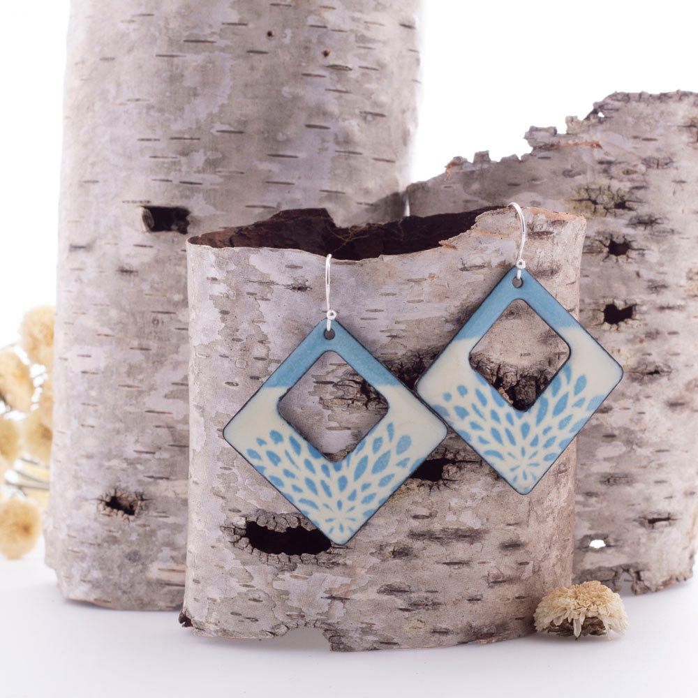 Square Spring Fling Earrings