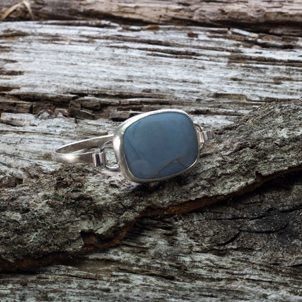 Blue Opal Tension Cuff