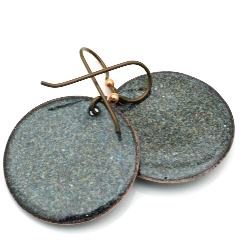 Opalescent Crackle Earrings