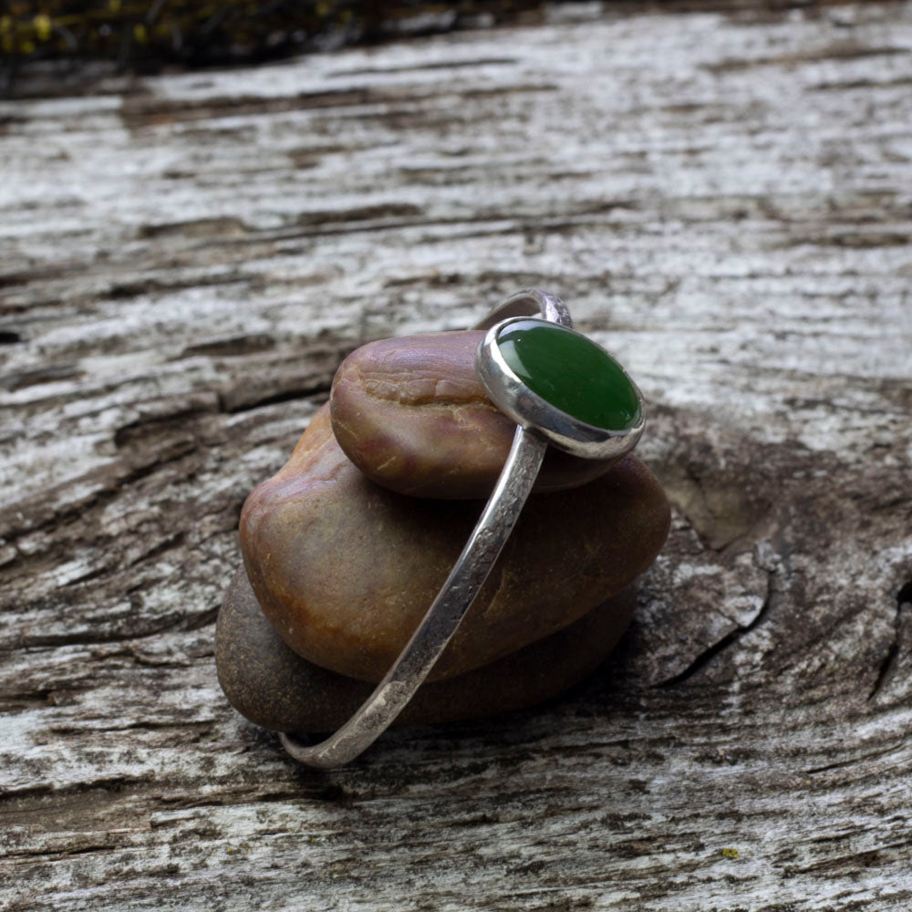 Nephrite Jade Cuff Bracelet