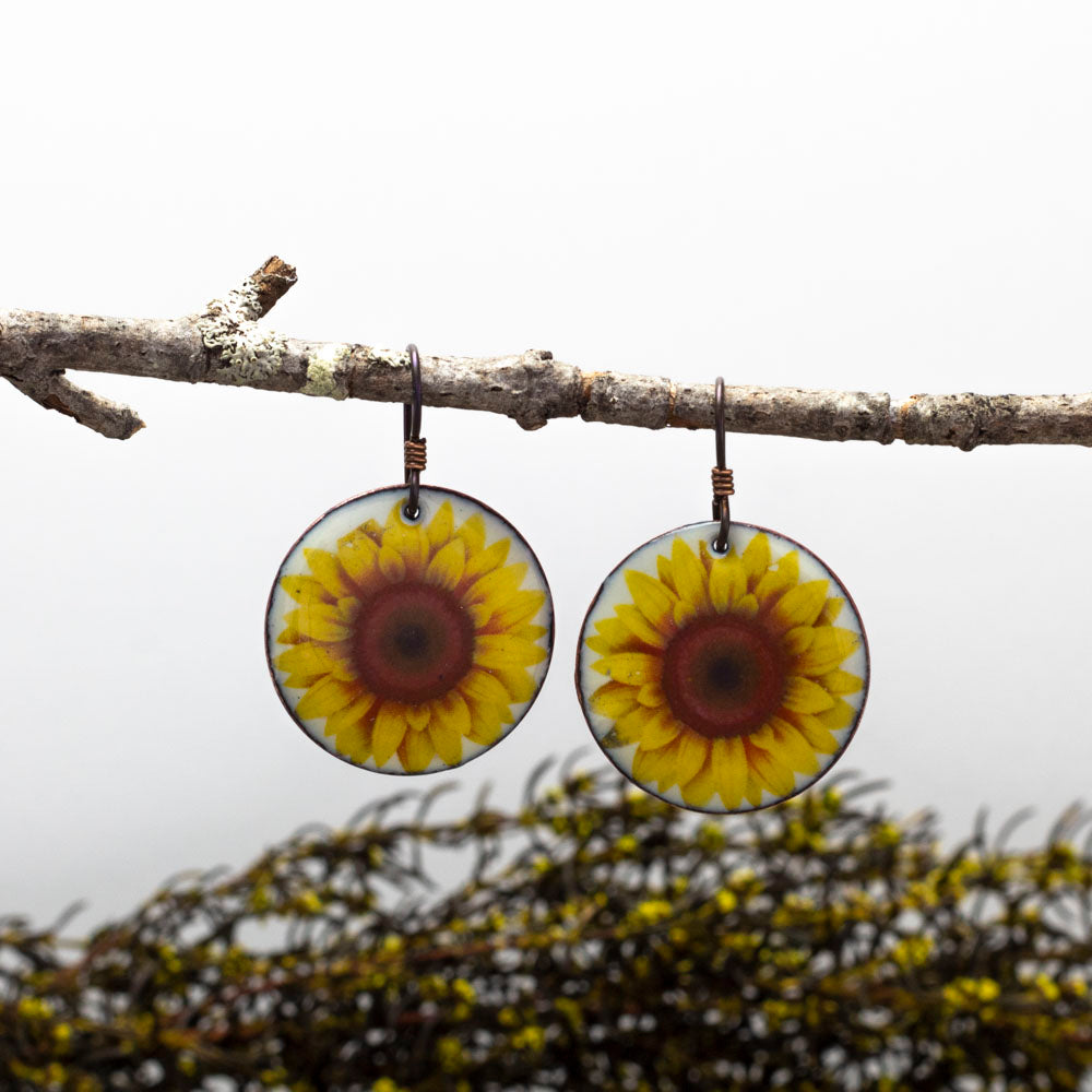 Sunflower Earrings