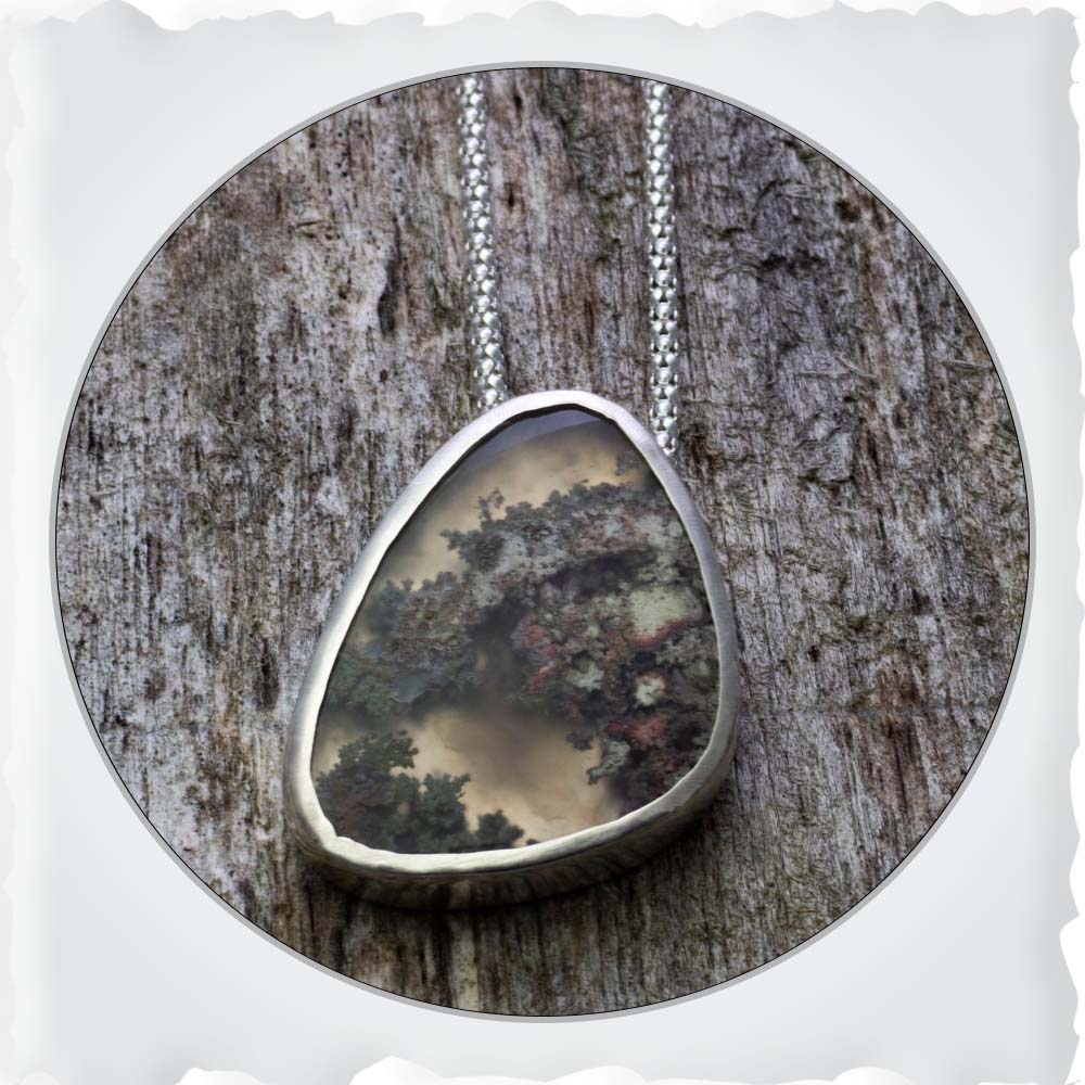 Dendritic Agate Necklace