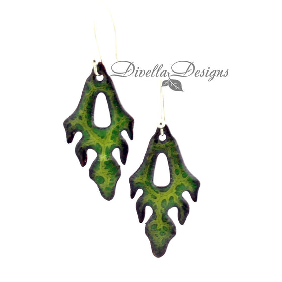 contemporary boho earrings by divelladesigns.com