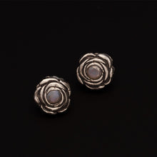  Sterling Silver Rosette Earrings