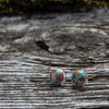 Spiny Turquoise Earrings