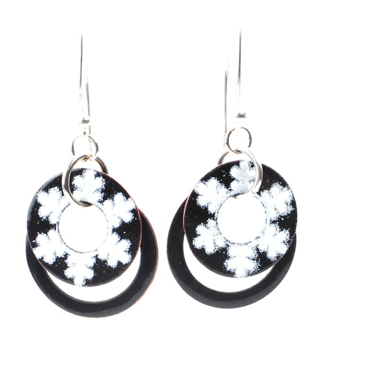 snowflake earrings